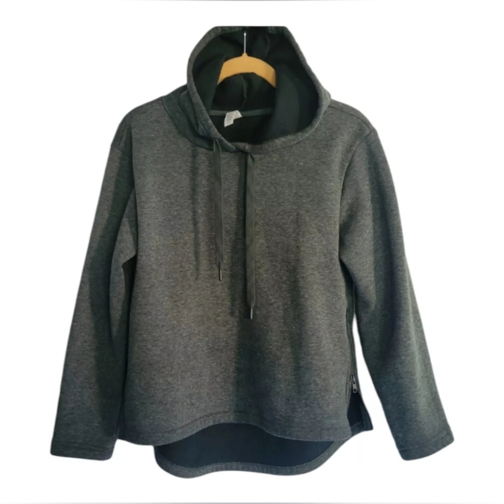 RBX Lightweight Hoodie Sweatshirt Size Medium Women's Gray Pullover